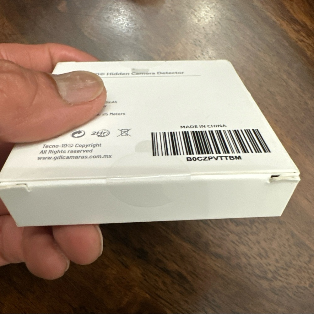 White Hidden Camera Detector - Picture 5 of 13